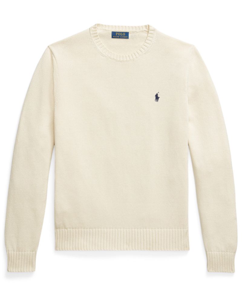 Men's Cotton Crewneck Sweater