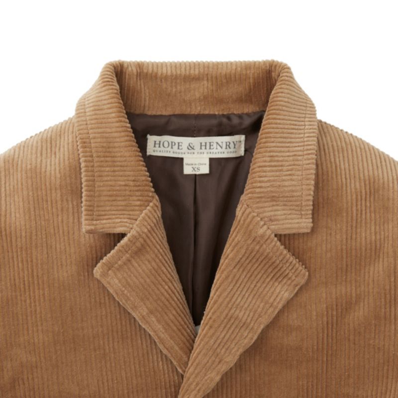Toddler Boys Hope and Henry Organic Corduroy Blazer