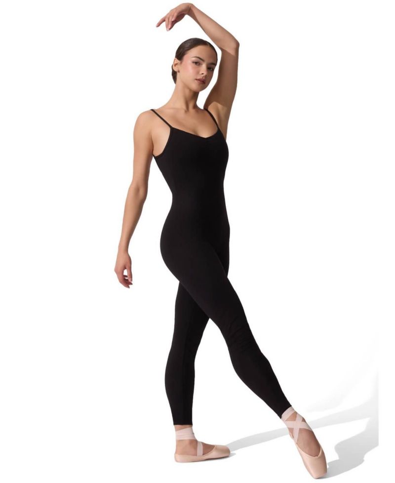 Women's Adjustable Strap Camisole Unitard