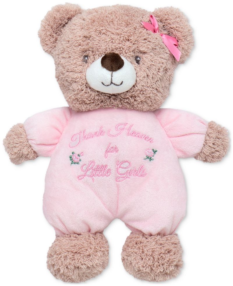 Baby Girls Thank Heaven for Little Girls 9" Plush Bear