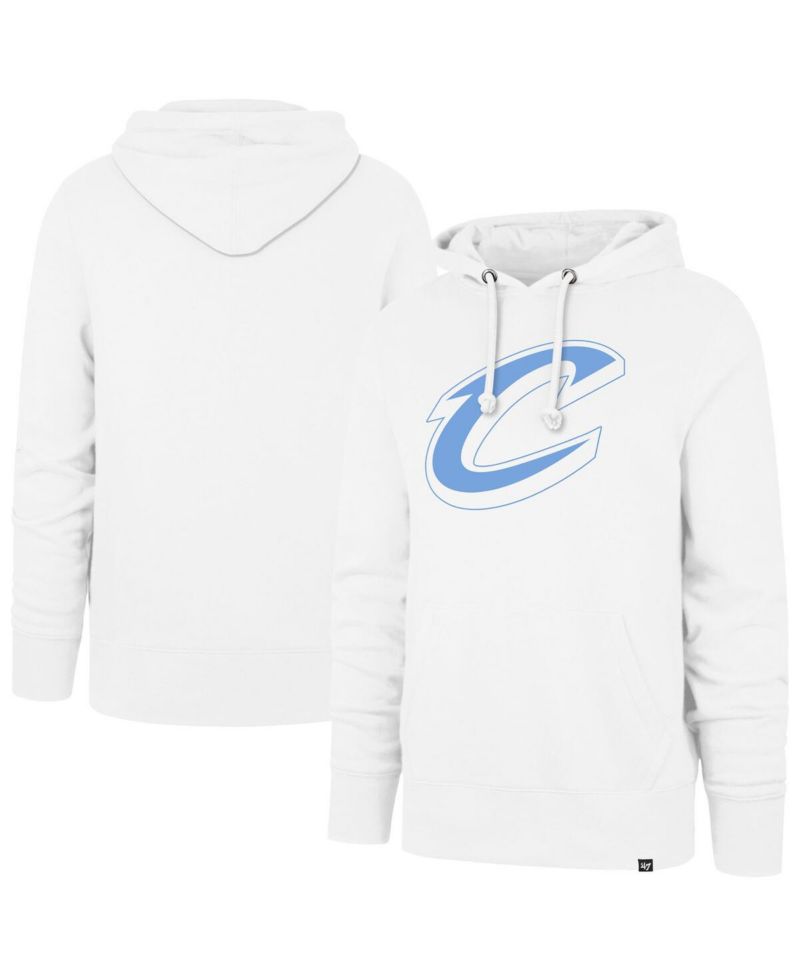 Men's White Cleveland Cavaliers Headline Pullover Hoodie