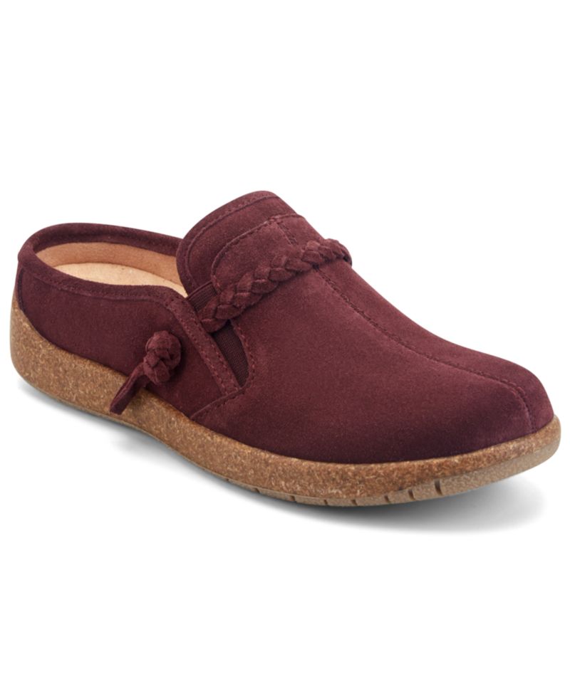 Women's Rosalin Suede Braided Slip-On Clogs