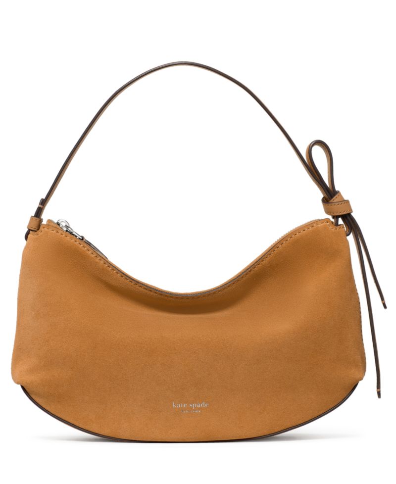 Loop Suede Medium Shoulder Bag