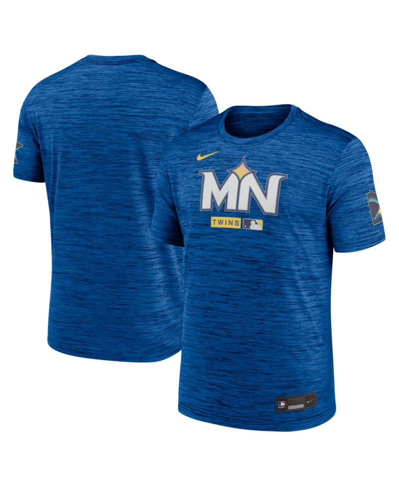 Men's Royal Minnesota Twins Authentic Collection City Connect Velocity Dri-FIT T-Shirt