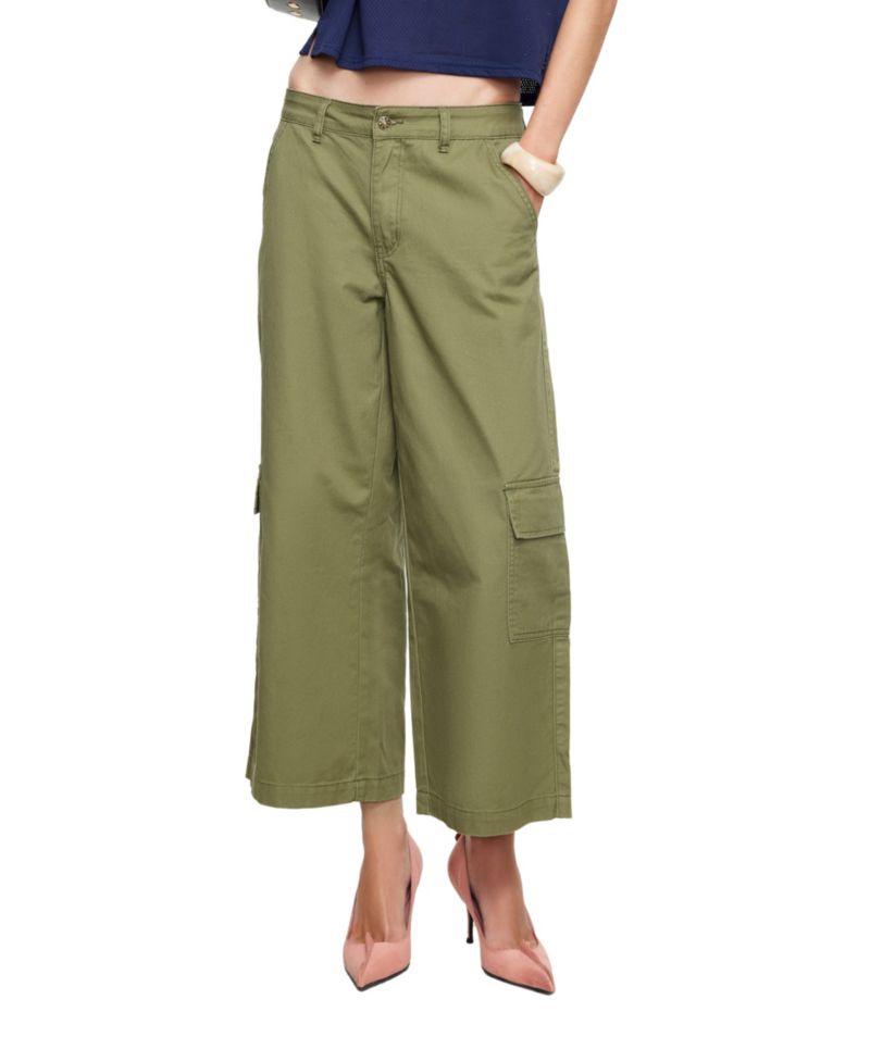 Women's Carrie Cargo Wide-Leg Pants