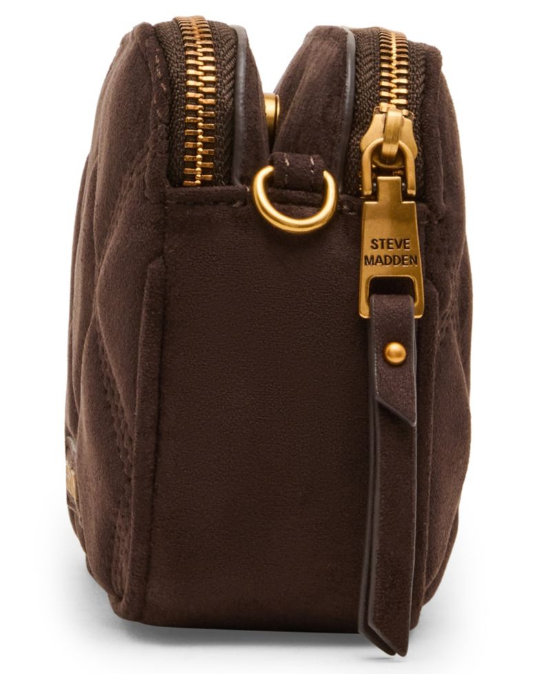 Daisy Quilted Mini Crossbody Handbag