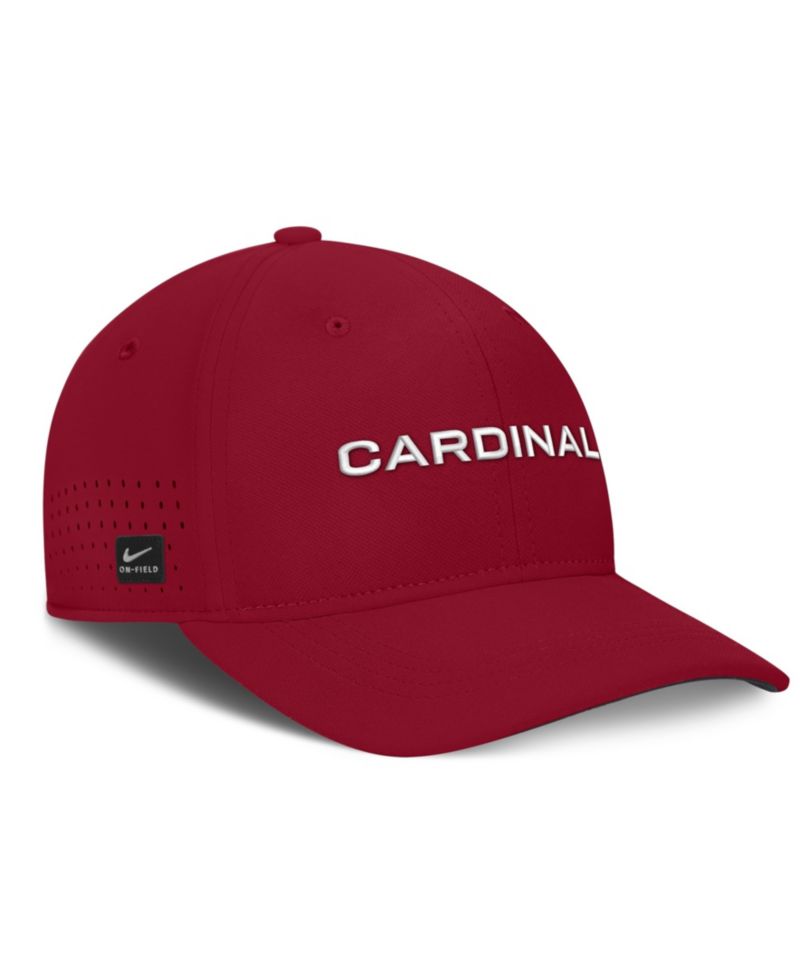 Men's Cardinal Stanford Cardinal Gameday Aerobill Swooshflex Dri-FIT Hat