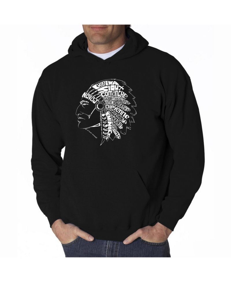 Men's Word Art Hooded Sweatshirt