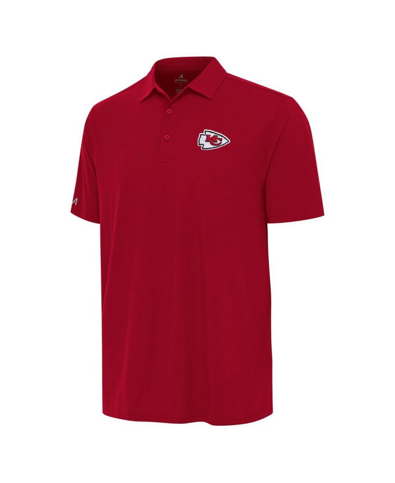 Men's Red Kansas City Chiefs Era Polo Shirt