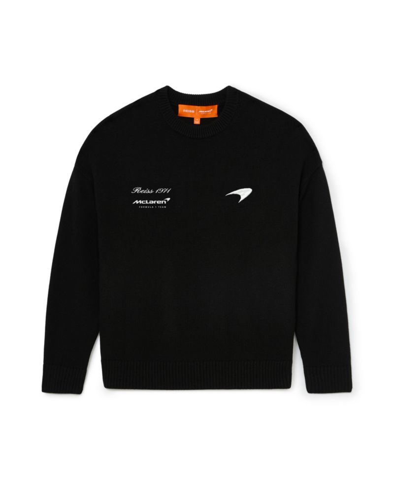 Men's Maddox McLaren Racing Merino Crewneck Sweater