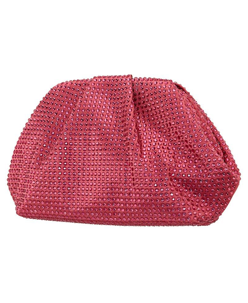 Crystal Encrusted Frame Clutch