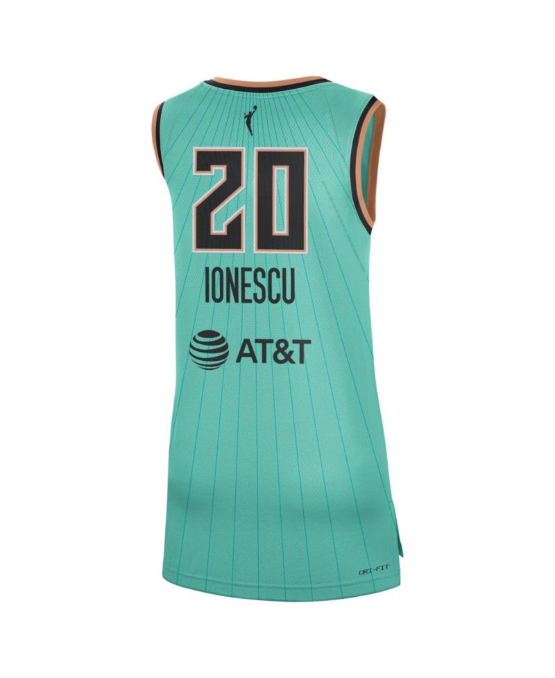 Men's and Women's Sabrina Ionescu Mint New York Liberty Victory Jersey - Rebel Edition