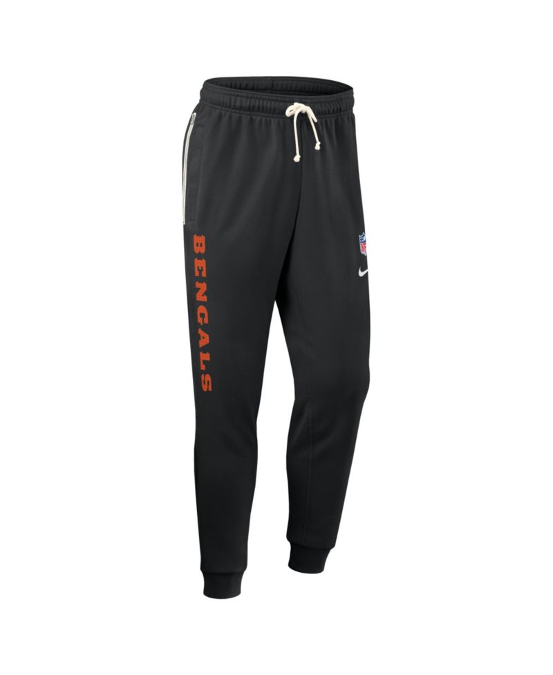 Men's Black Cincinnati Bengals Sideline Standard Issue Ground Game Dri-FIT Taper Pants