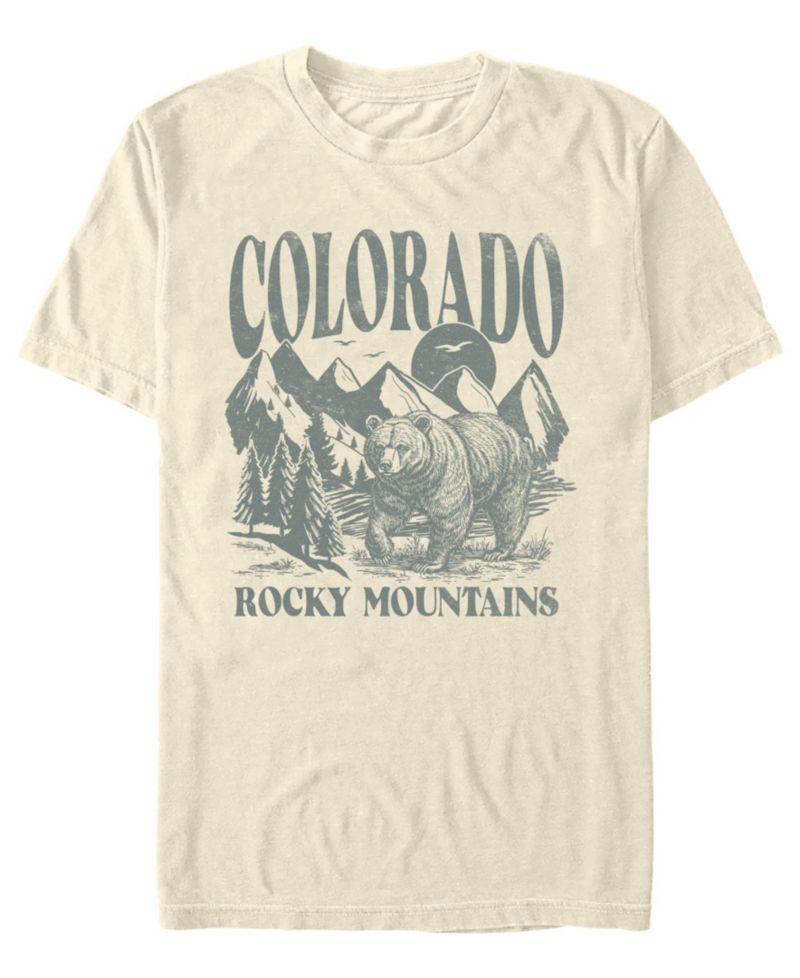 Men's Generic Rocky Mtns Bear T-Shirt