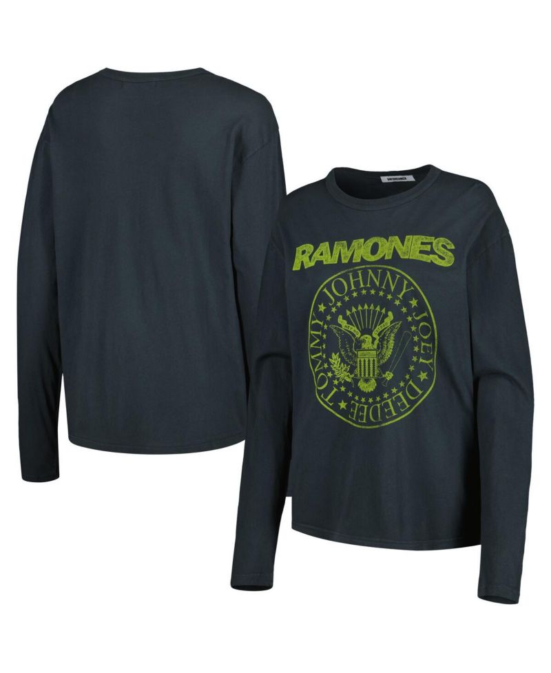 Women's Black The Ramones Long Sleeve T-Shirt