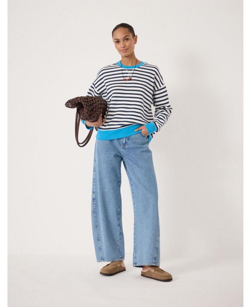 Women's Luca Stripe Heavyweight Sweatshirt