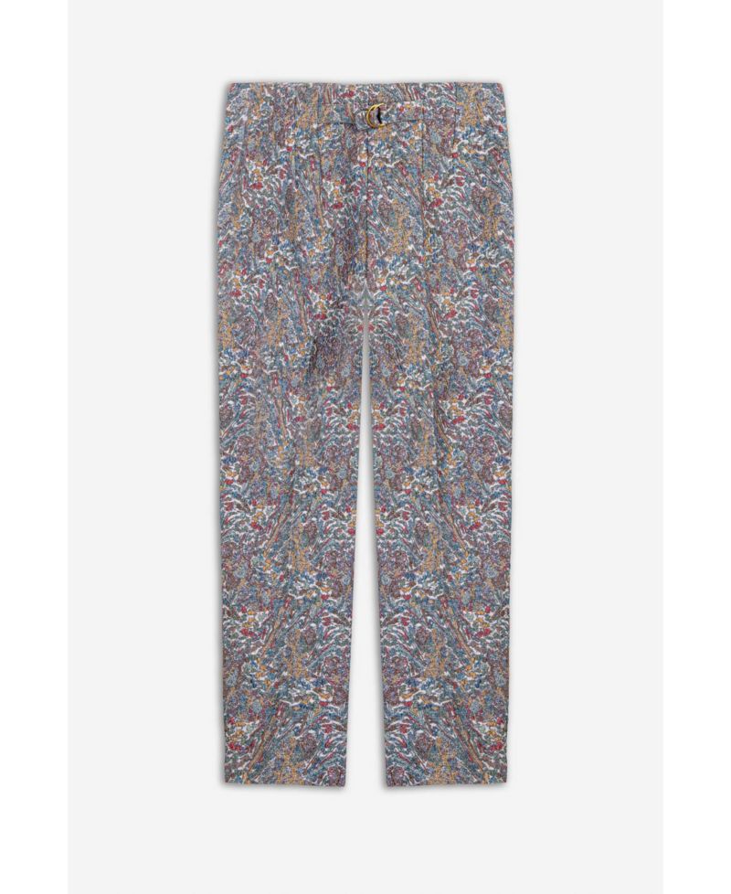 Women's Printed High Waist Trousers