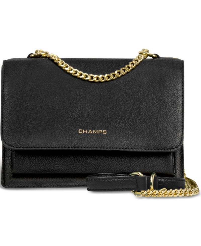 Leather Travel Clutch 8.5" Shoulder Bag