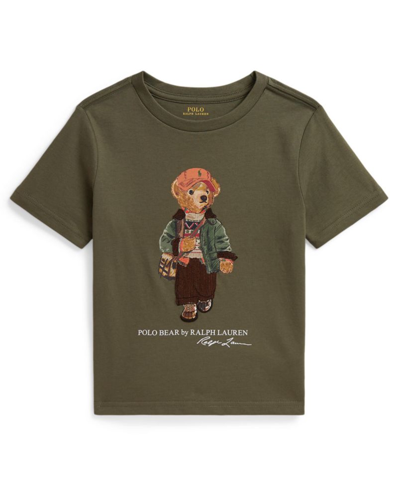Boys' 2T-7 Polo Bear Cotton Jersey T-Shirt