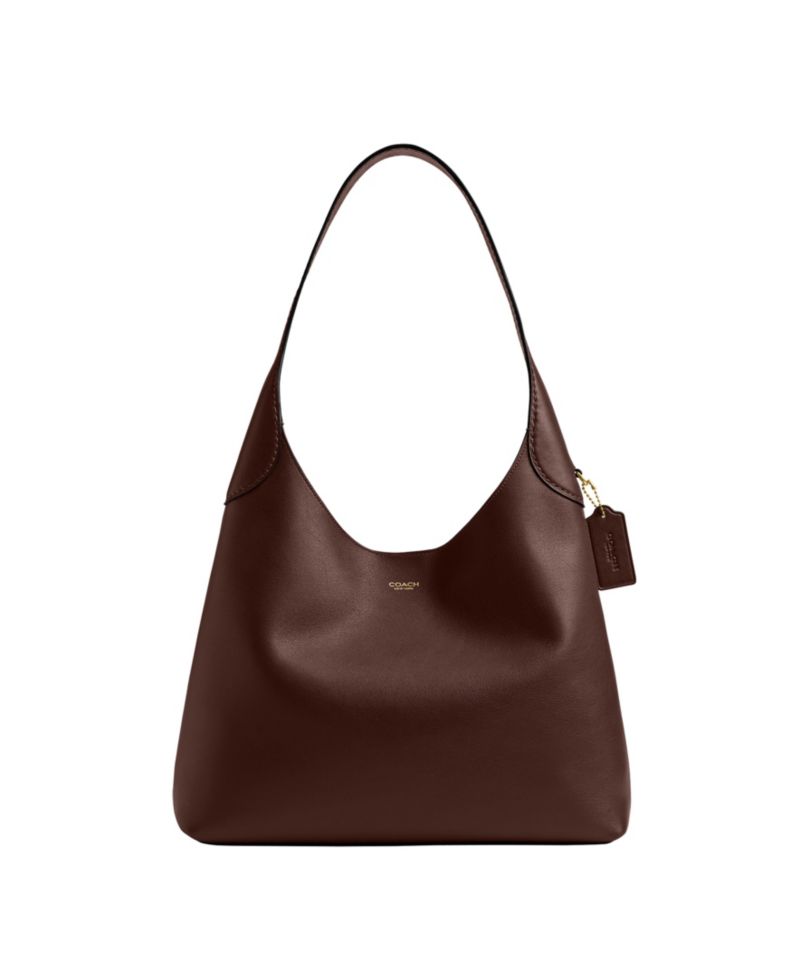Brooklyn Large Leather Shoulder Bag 34