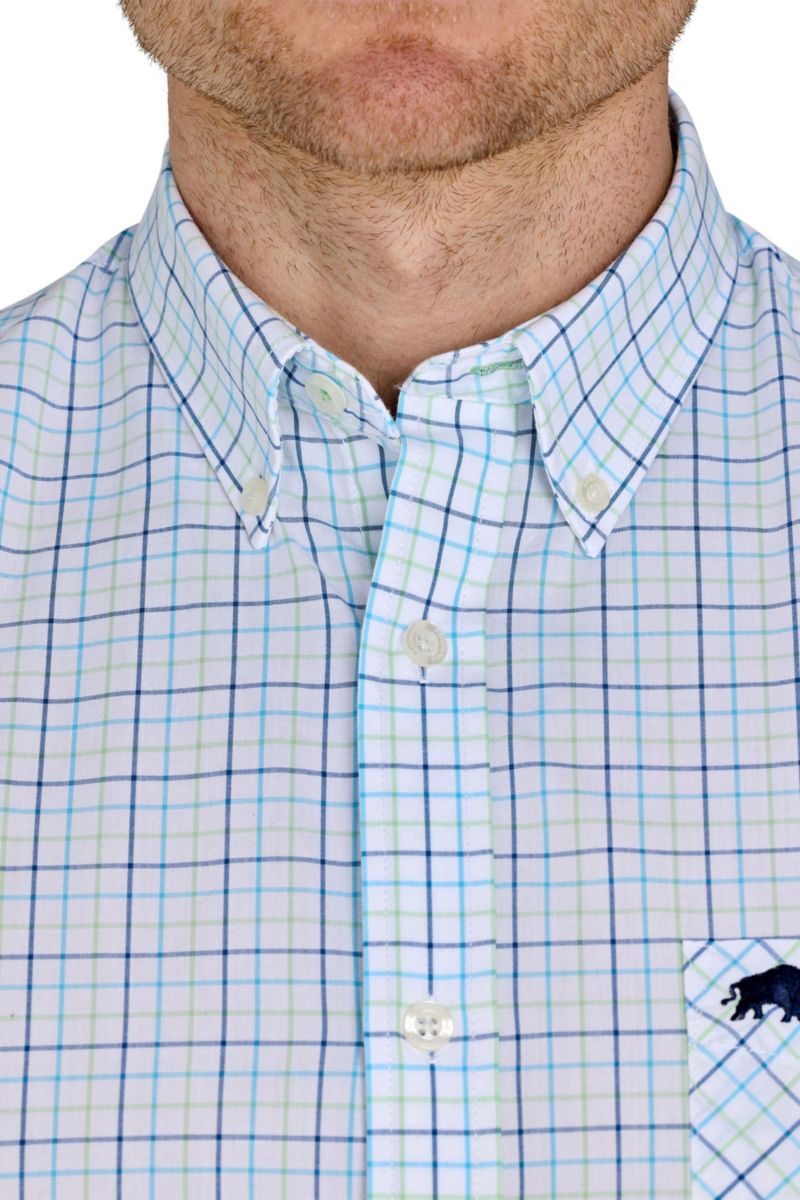 Men's Short Sleeve Cotton Poplin Shirt