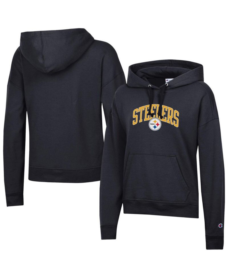 Women's Black Pittsburgh Steelers Power Blend Hoodie