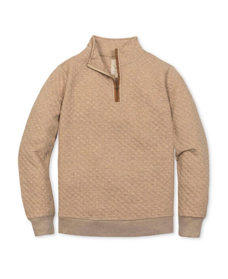 Men's Hope and Henry Quilted Half Zip Pullover