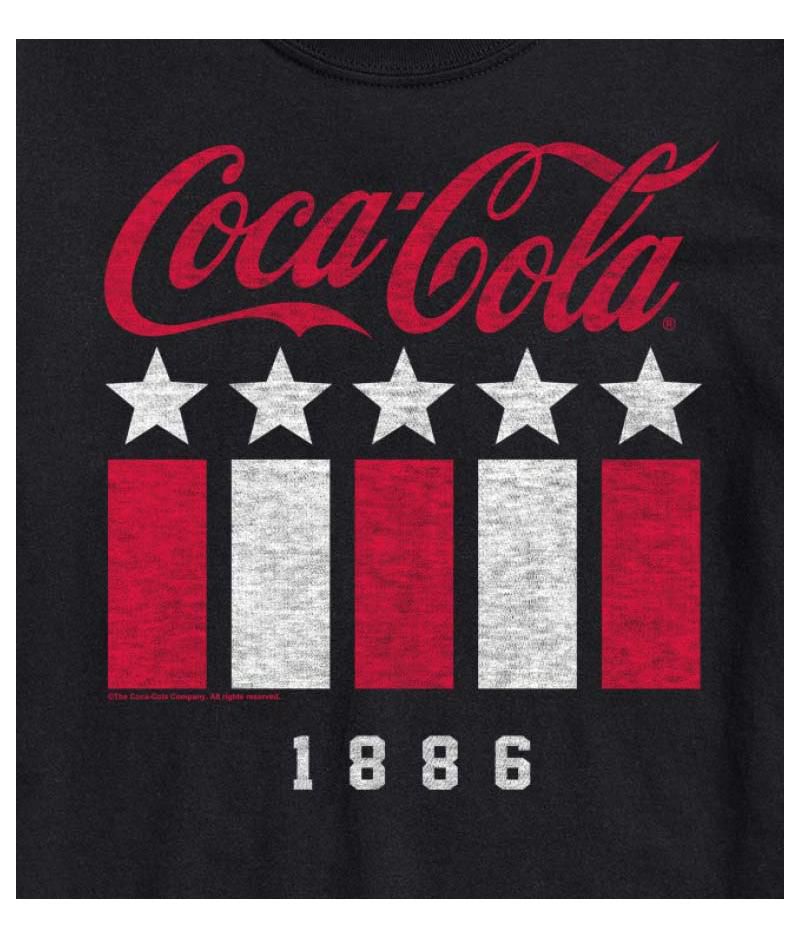 Hybrid Apparel Coca Cola Americana Mens Short Sleeve Tee