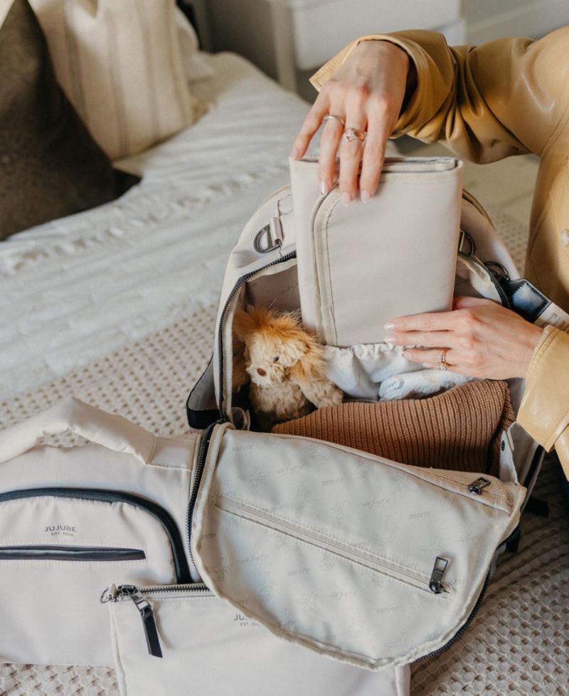 Witney Carson Classic Diaper Backpack - Cloud