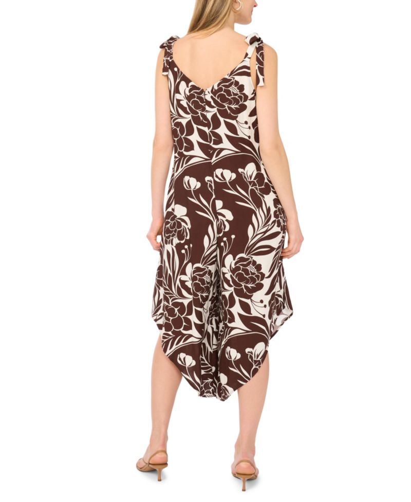 Women's Printed Wide-Leg Jumpsuit