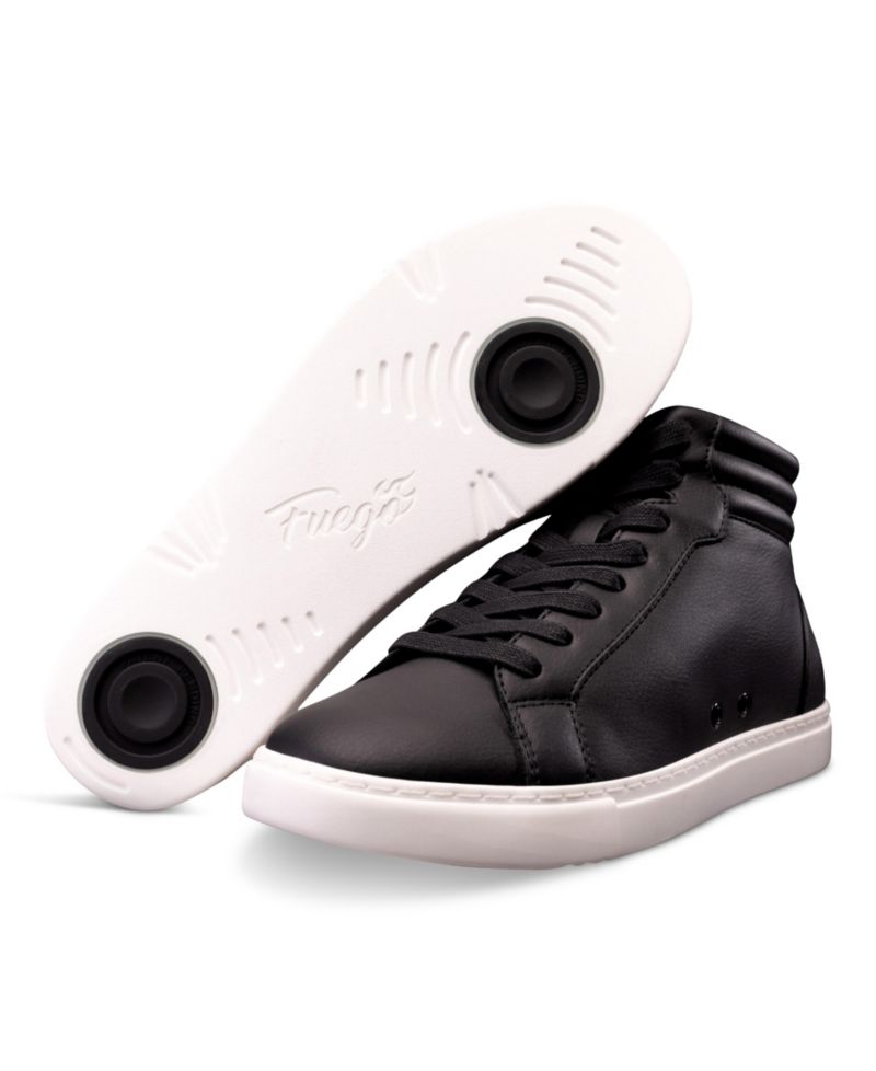Men's Black High-top Sneaker