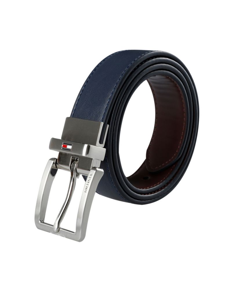 32MM Men's Two-In-One Reversible Dress Belt