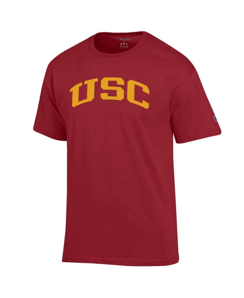 Men's Cardinal USC Trojans Basic Arch T-Shirt