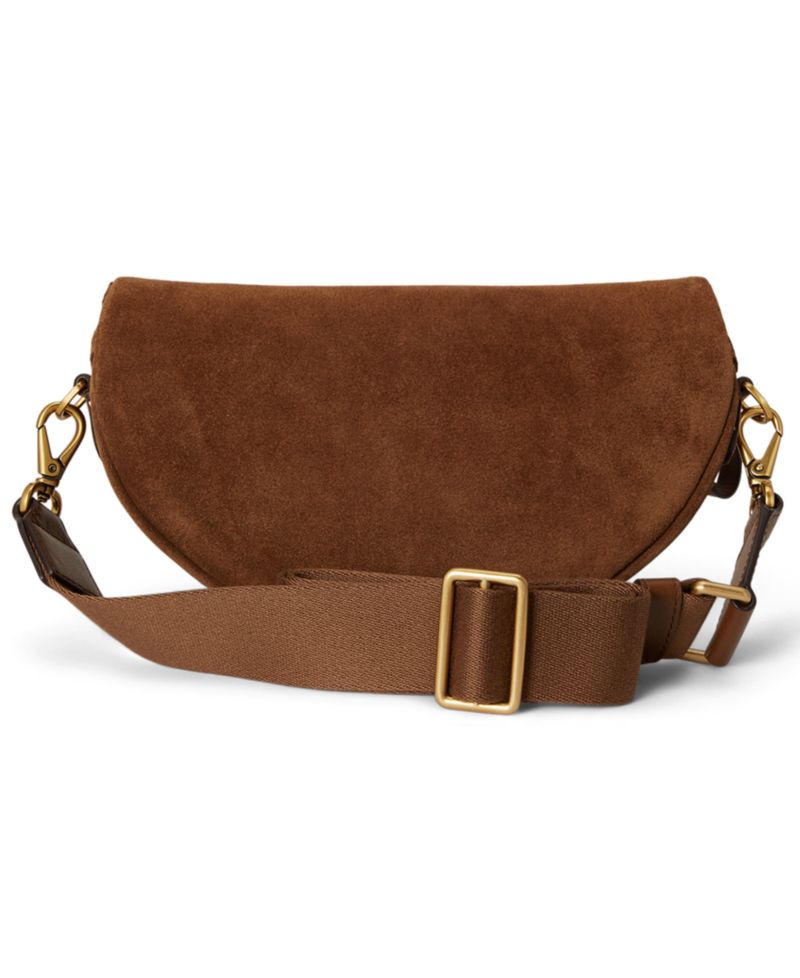 Suede Marcy Small Belt Handbag