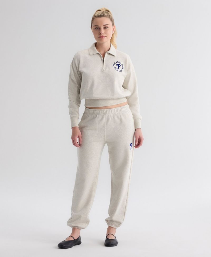 Women's Philadelphia Phillies Iconic Terry High-Rise Track Pants