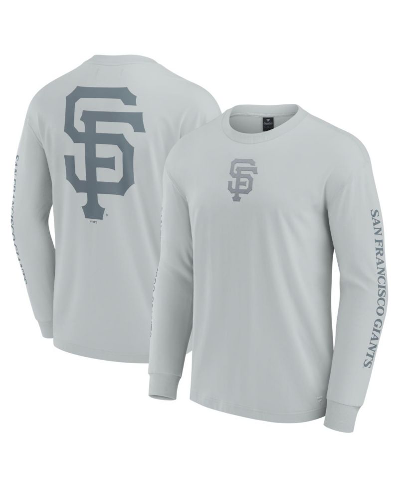 Men's Gray San Francisco Giants Elements Strive Long Sleeve T-Shirt