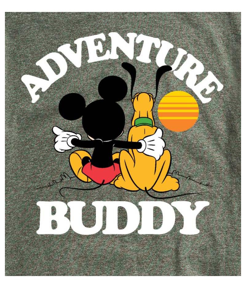 Hybrid Apparel Disney Adventure Buddy Mens Short Sleeve Tee