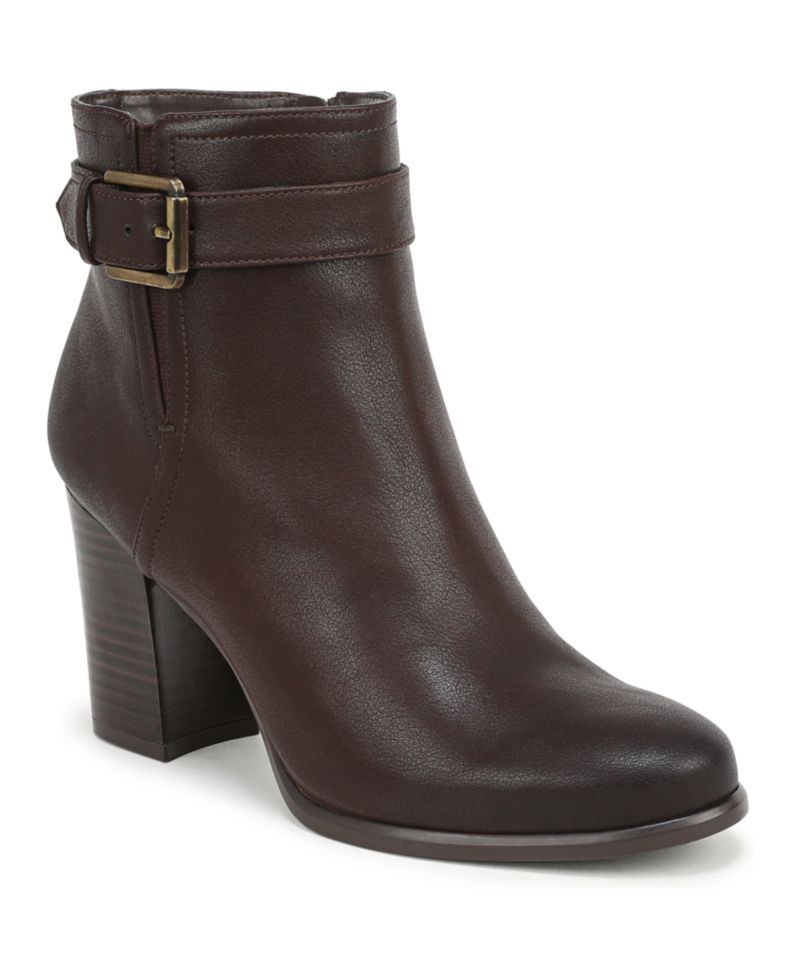 Women's Solana Block Heel Zipper Short Booties