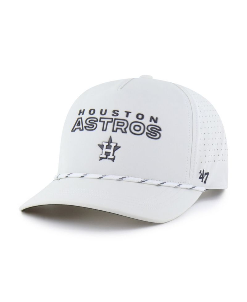 Men's White Houston Astros Forward Vault Hitch Adjustable Hat