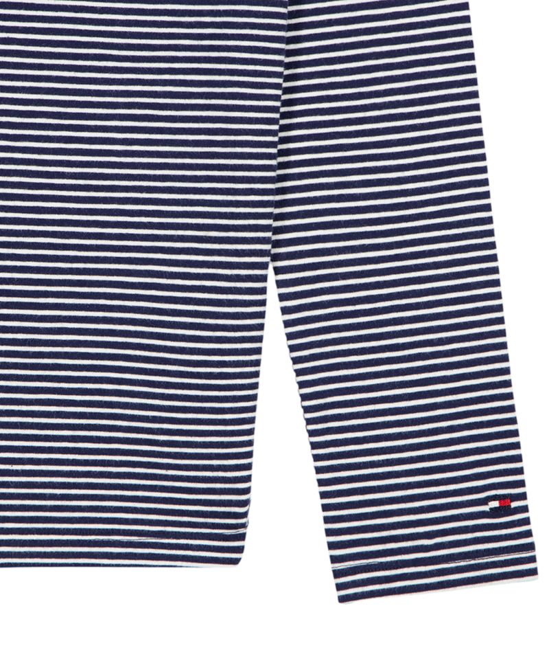 Girls' 7-16 Stripe Long-Sleeve Jersey Top