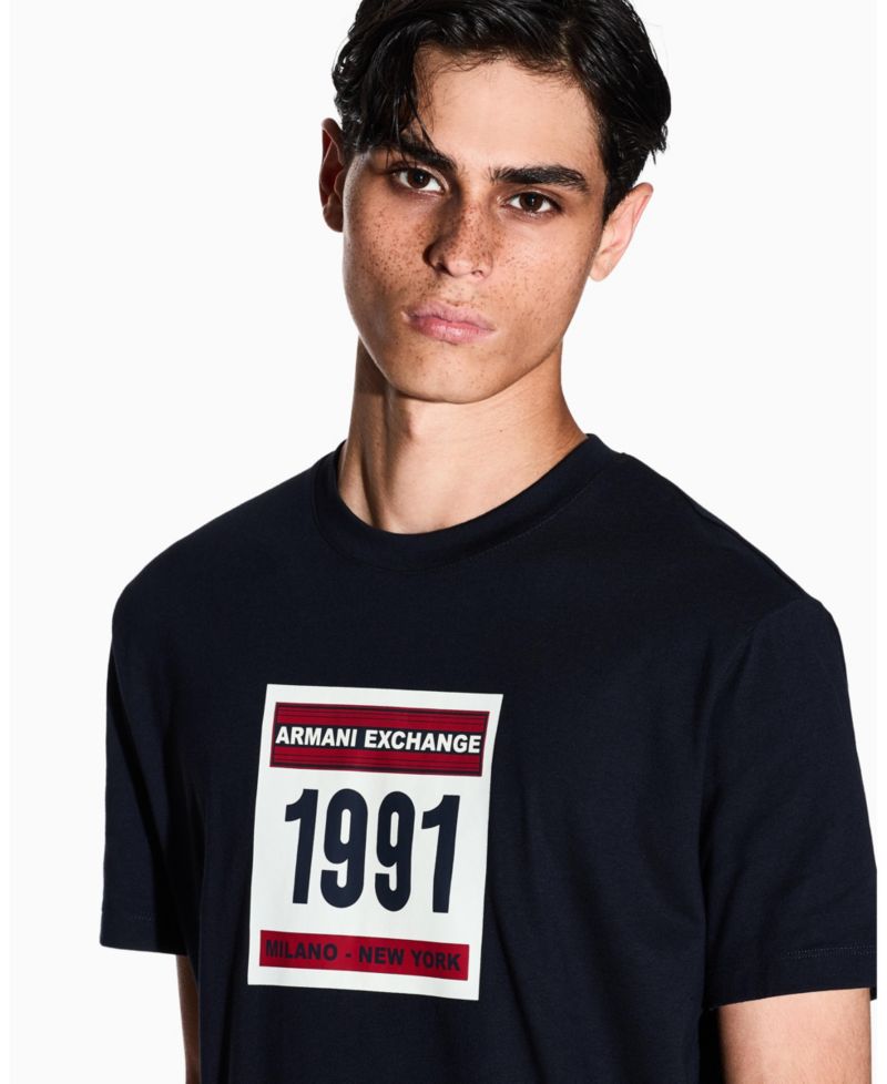 Men's Grid Box 1991 Logo T-Shirt