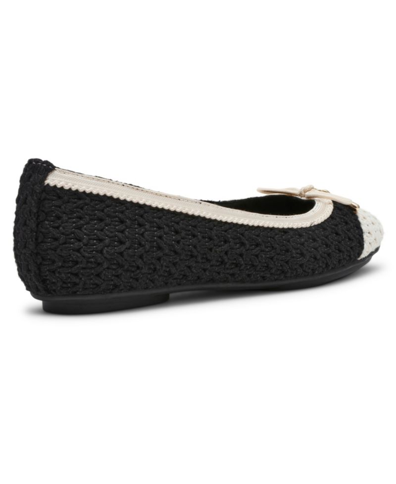 Women's Luci Crochet Cap Toe Ballet Flats