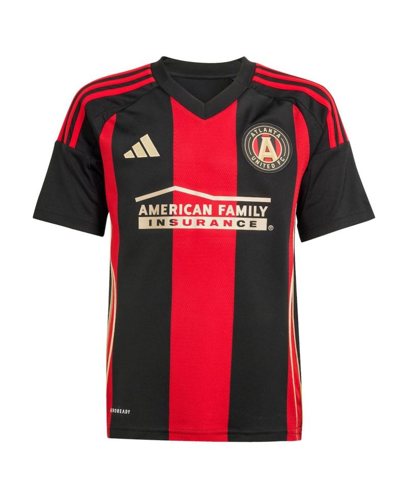 Big Boys and Girls Miguel Almiron Black Atlanta United FC 2025 The Connector Replica Player Jersey
