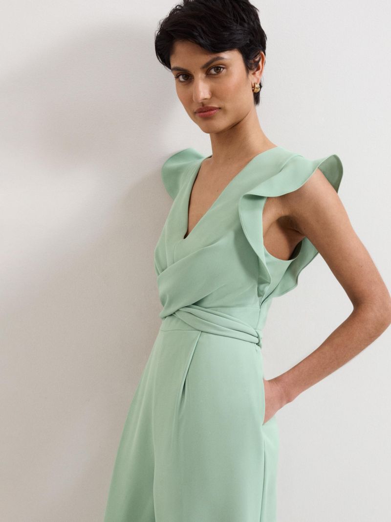 Women's Ayla V-Neck Wide Leg Jumpsuit