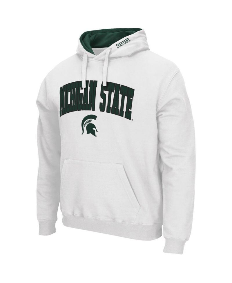 Men's Michigan State Spartans Arch Logo 3.0 Pullover Hoodie