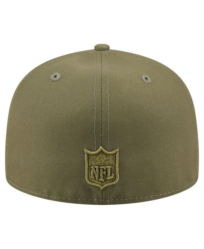 Men's Olive Green Bay Packers Color Pack 59FIFTY Fitted Hat