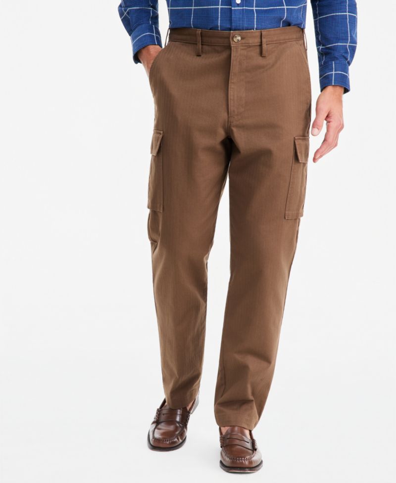 Men's Wide-Fit Dobby Stripe Cargo Pants, Macy's Exclusive