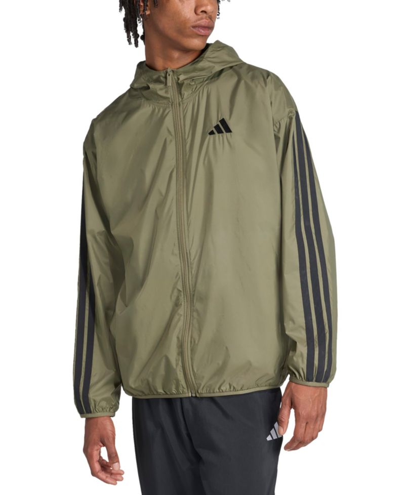 Men's Essential Three-Stripes Woven Windbreaker