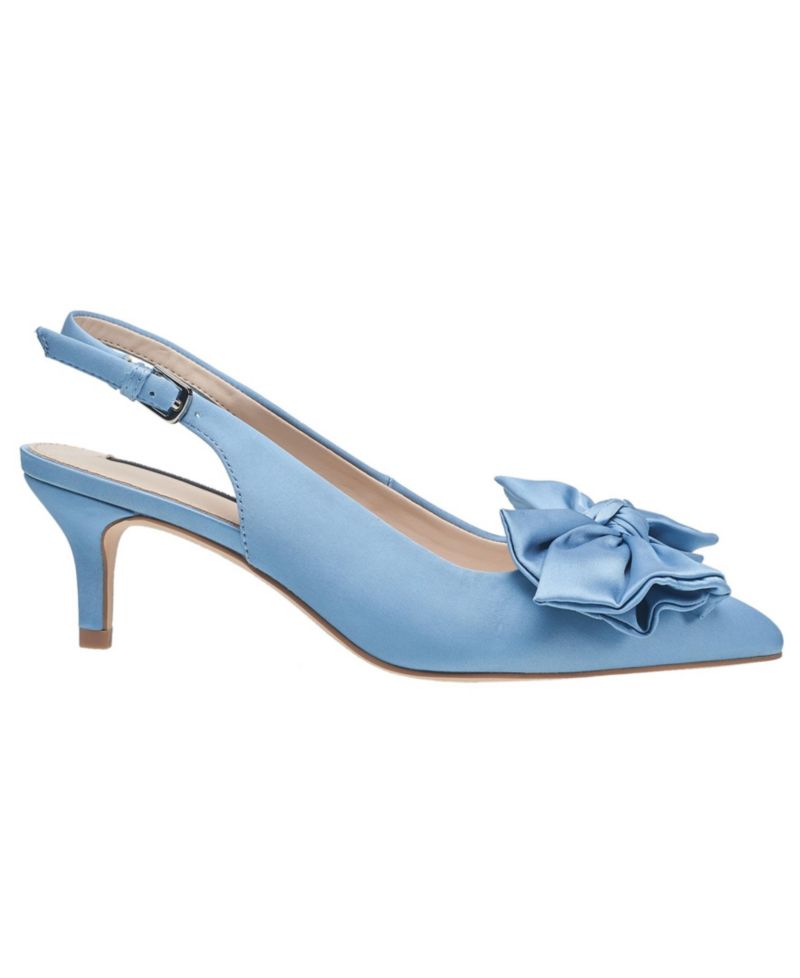 Ladies Quinnbow Slingback Kitten Heel