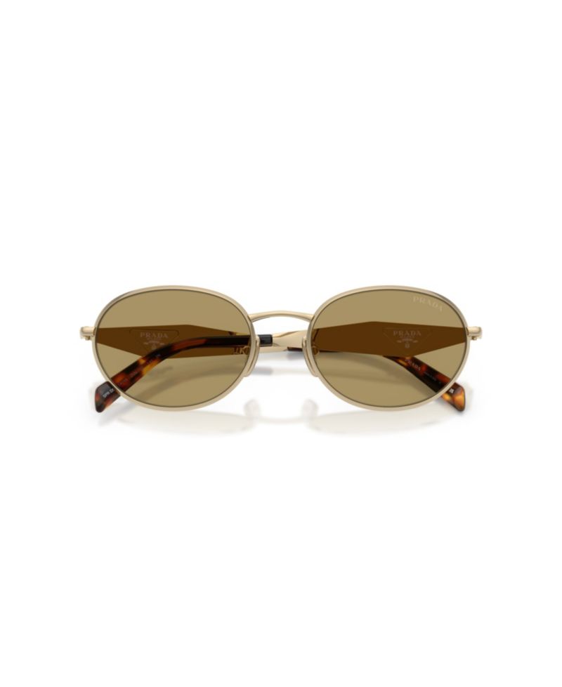 Women's Oval Metal Sunglasses PR D57S